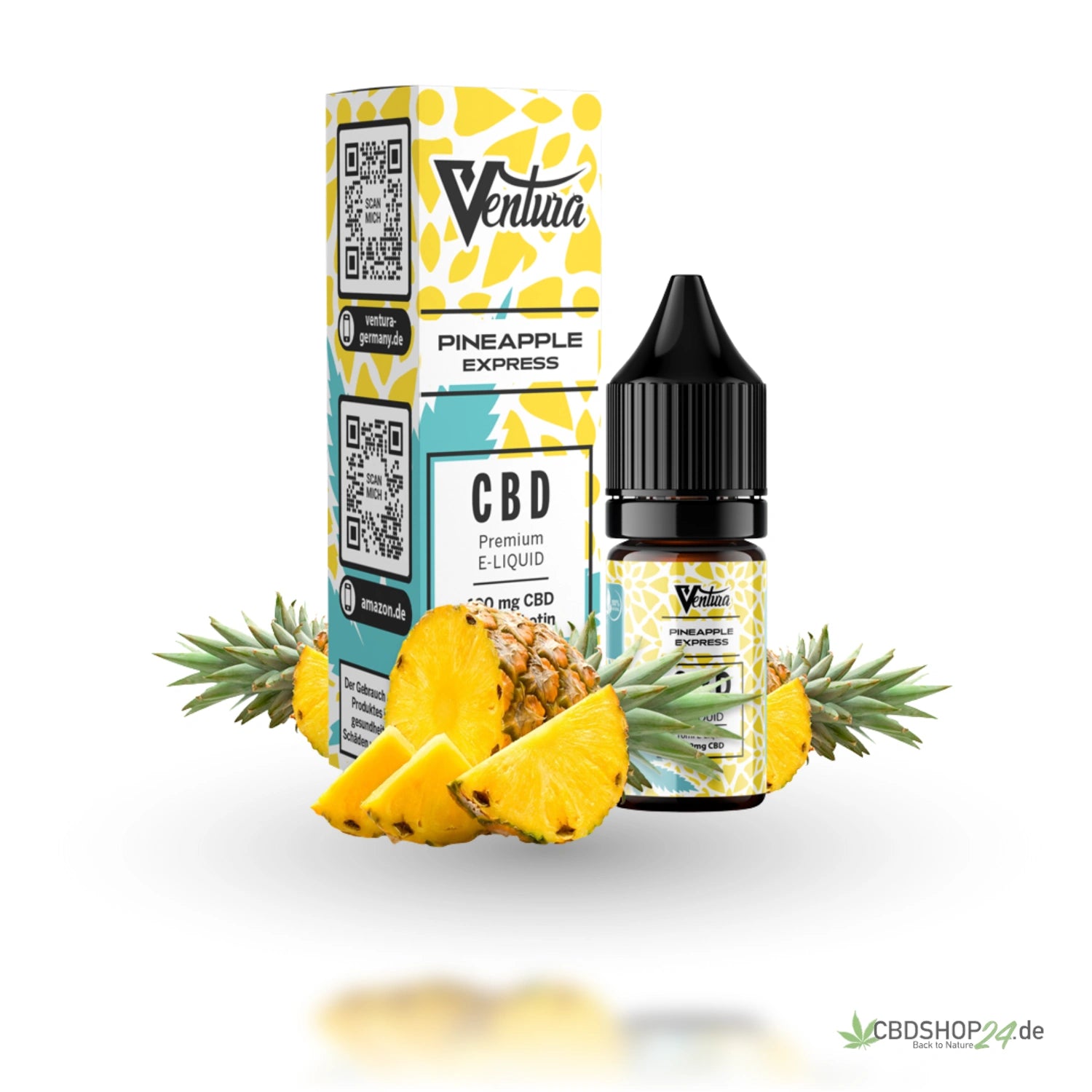 Ventura CBD Liquid 600mg - Pineapple Express